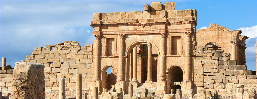 Roman ruins of Sbeitla